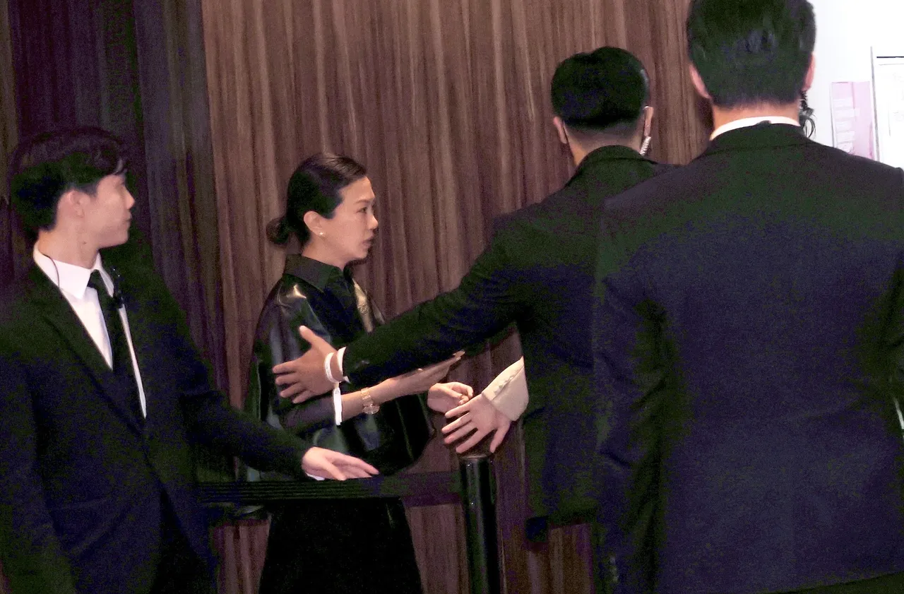 萧敬腾的经纪人老婆Summer。彭欣伟摄