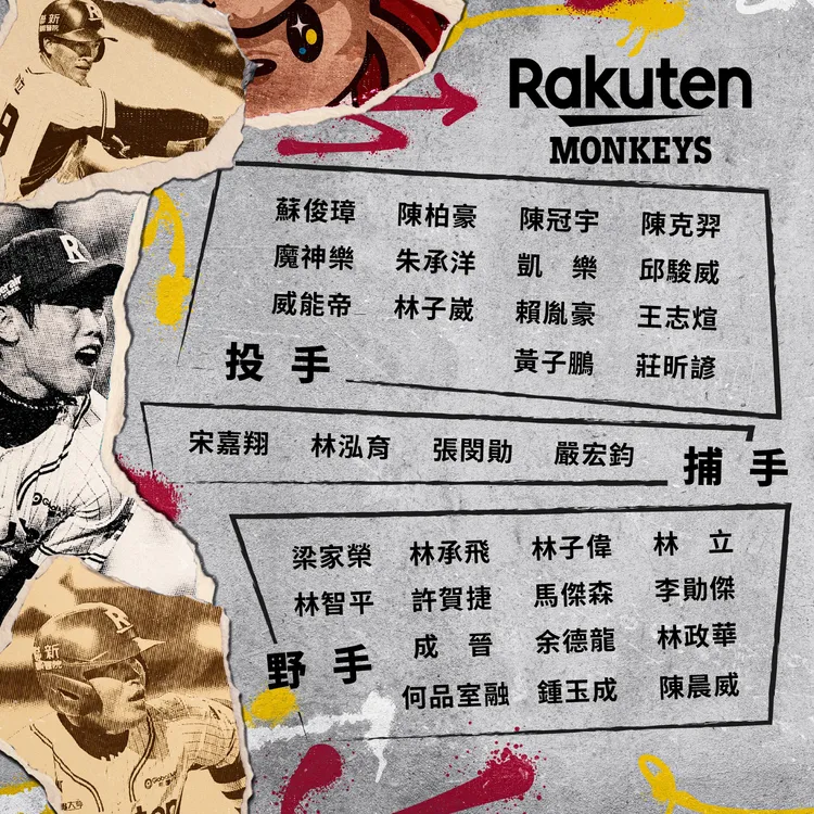 樂天總冠軍賽賽前名單公開。中職提供