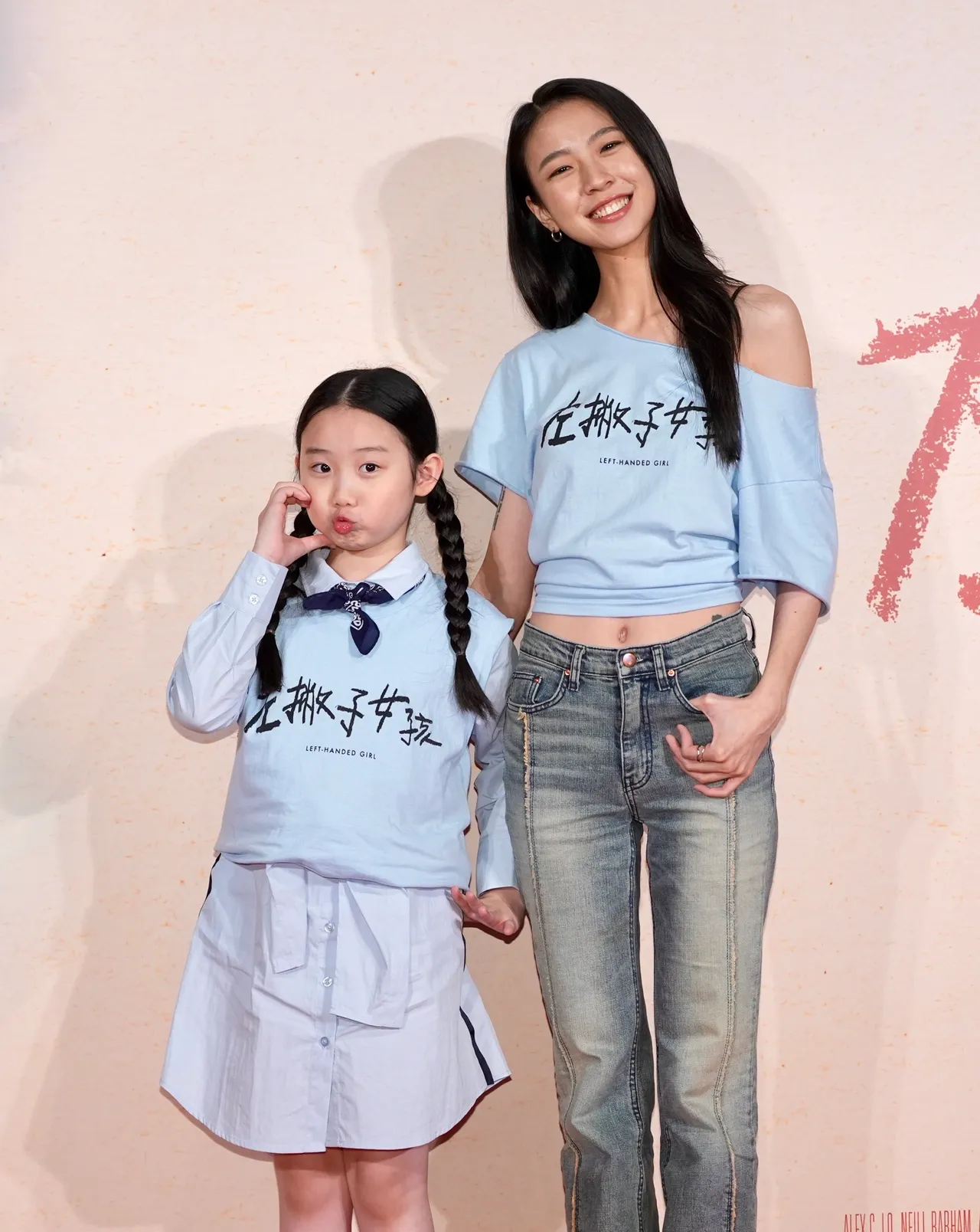 马士媛(右)与叶子绮近期有感「涨粉」。娱乐中心摄