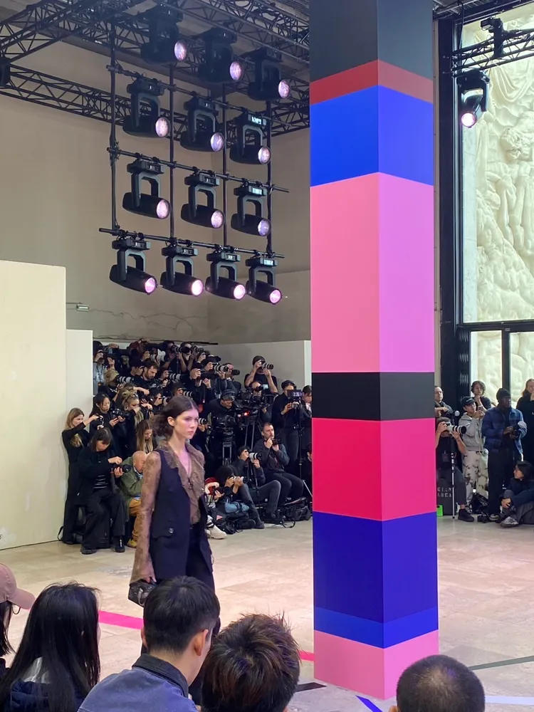 夏姿2026春夏大秀法國巴黎東京宮現場。