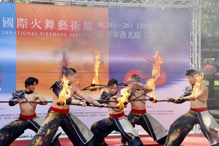 2025台南渔光岛「火神祭」。读者提供