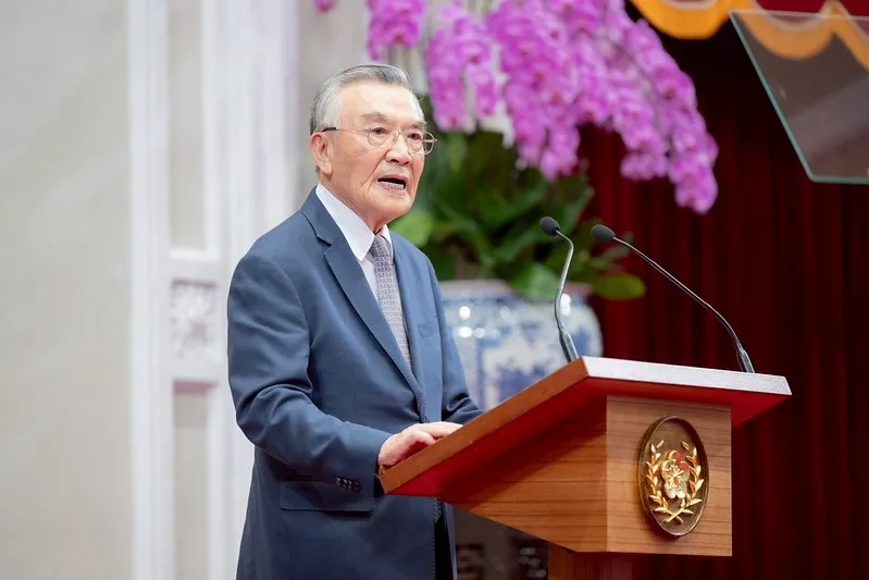 林信义指出,台湾不仅是区域经济的一员,更是全球产业链的重要伙伴。总统府提供
