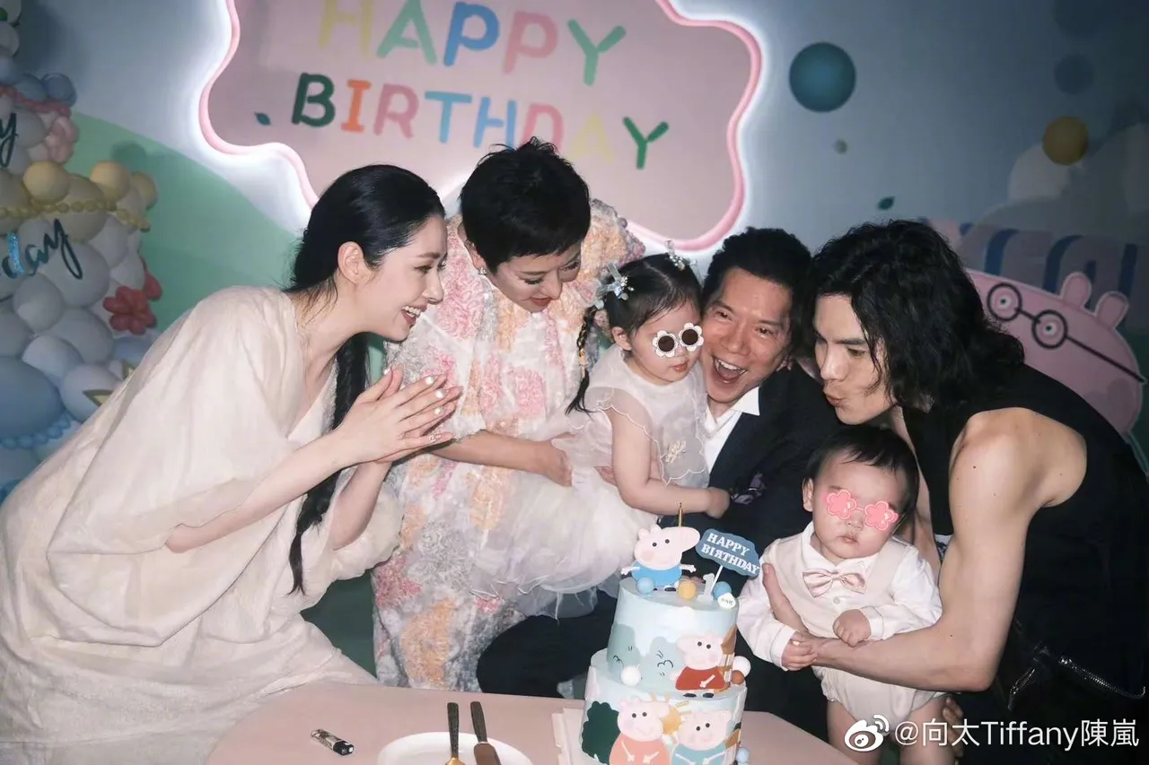 向家举办家庭活动,在媒体前亮相,都未见向佑。翻摄向太微博