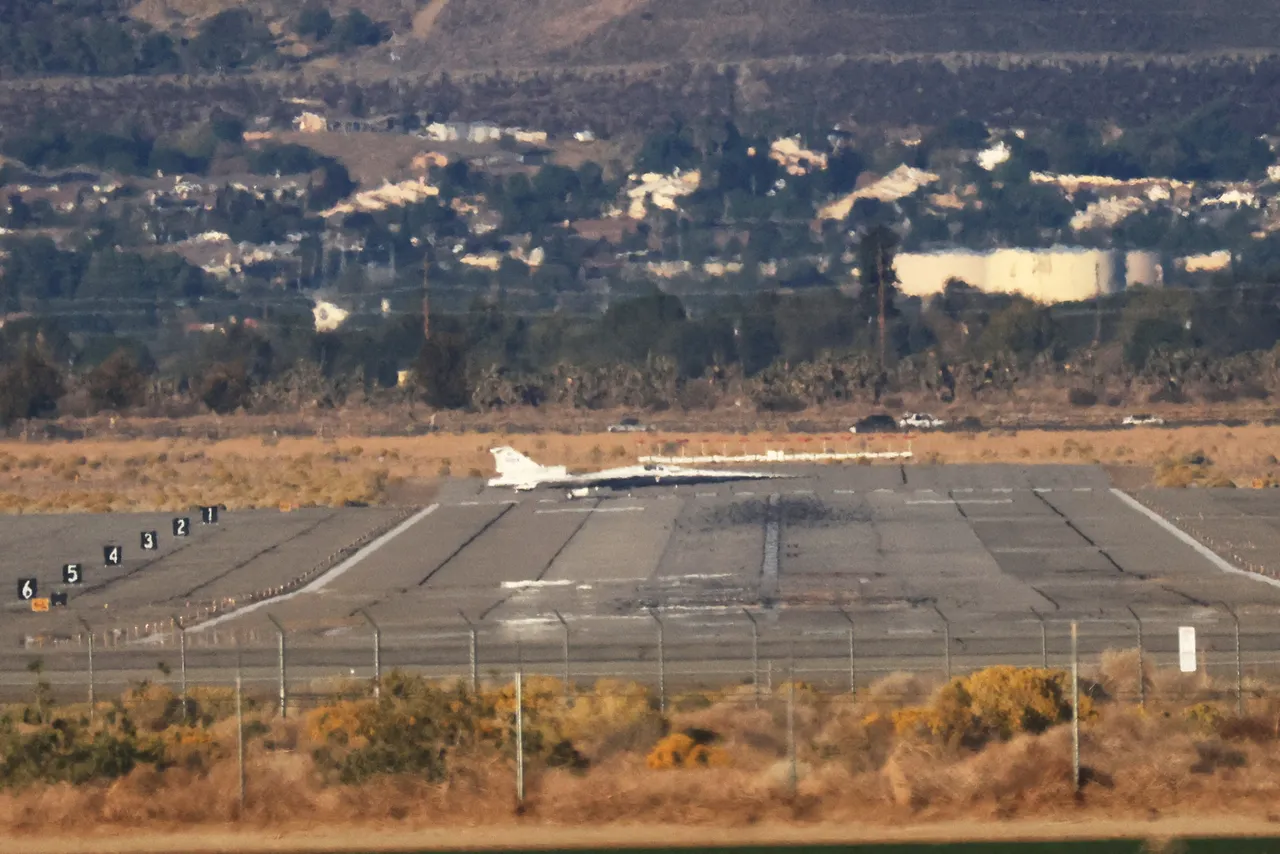 X-59静音超音速喷射机全长约30公尺。路透社