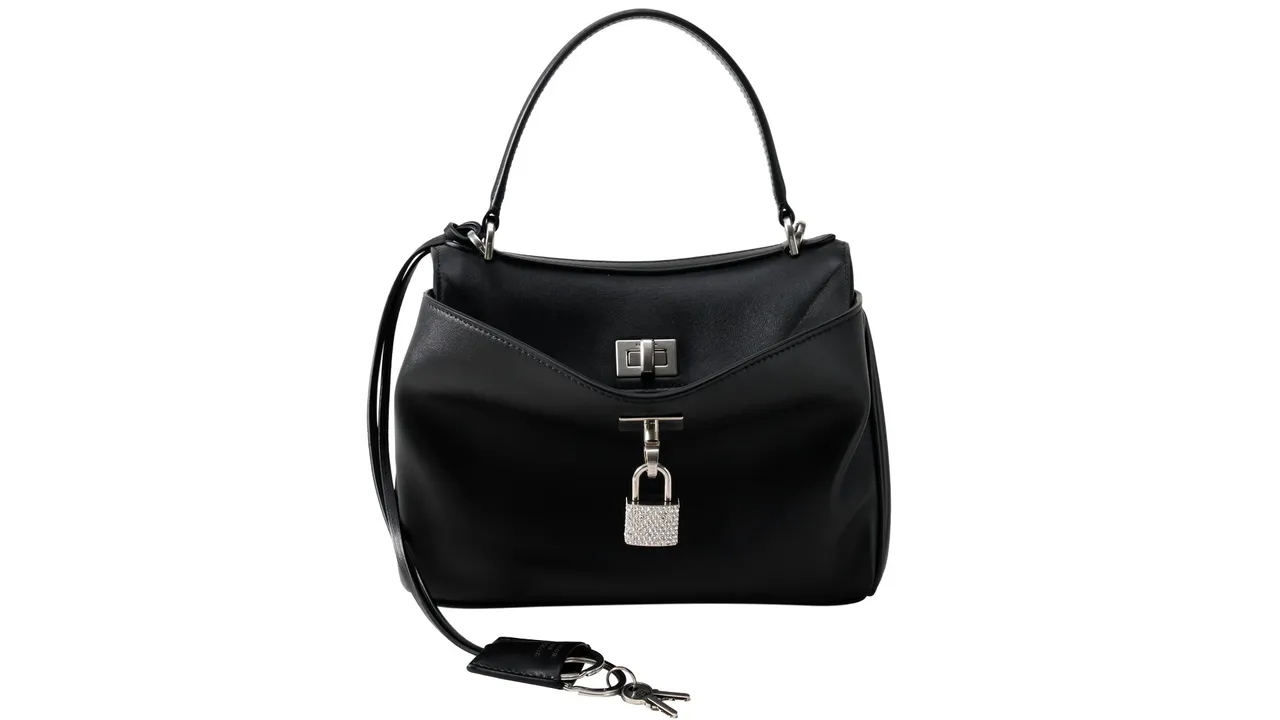 微风信义独家 BALENCIAGA RODEO MINI BAG 迷你双口水钻锁头双口肩背手提包 价格店洽
