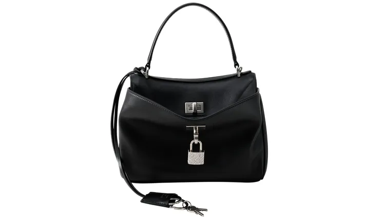 微風信義獨家 BALENCIAGA RODEO MINI BAG 迷你雙口水鑽鎖頭雙口肩背手提包 價格店洽