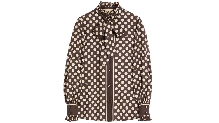 微風信義獨家 Valentino Plusdepois波點印花襯衫 價格店洽