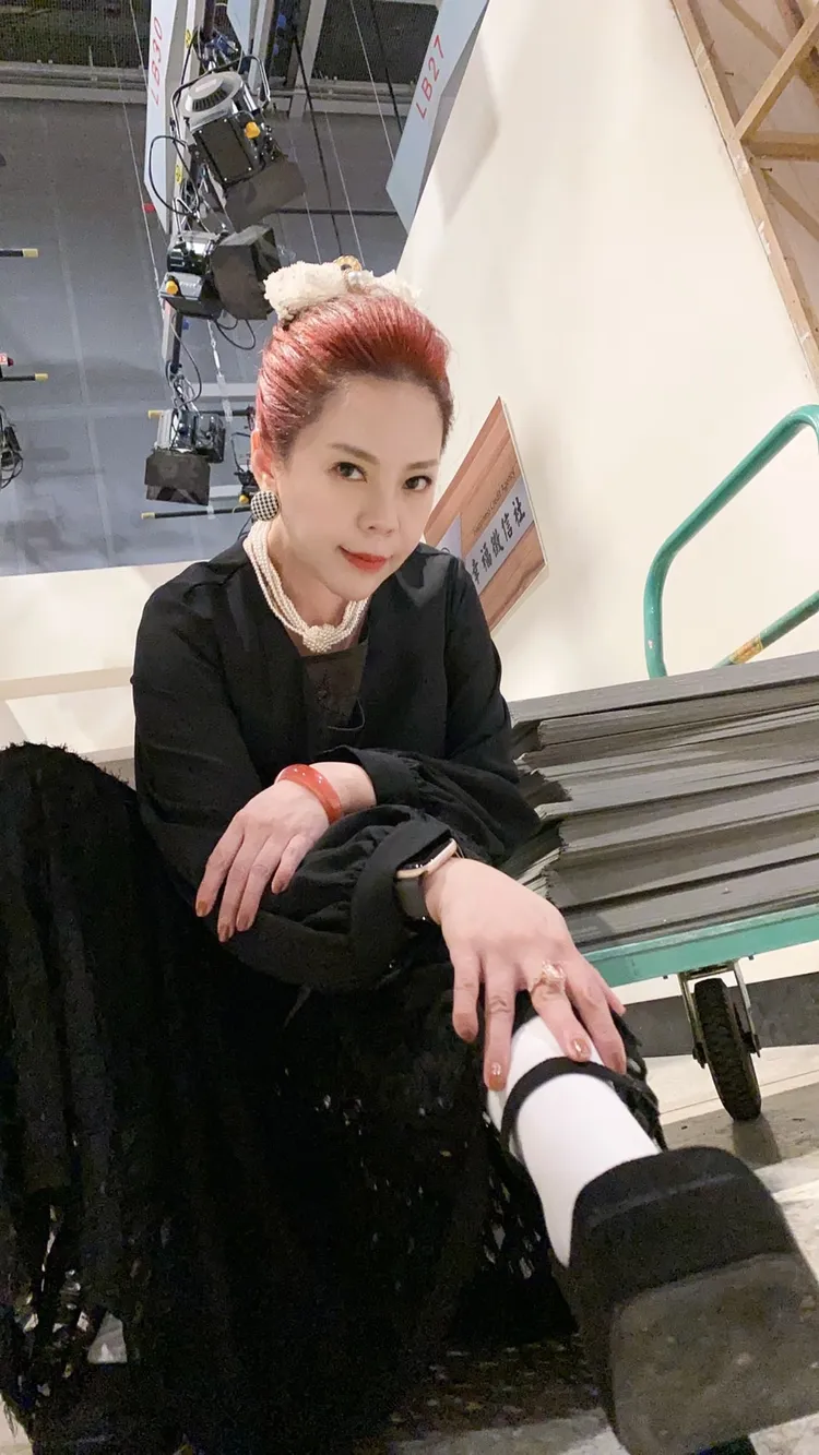 錦雯分享創作靈感。民視提供