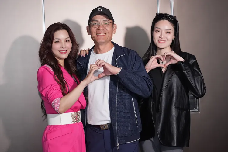 陳秀美一家人合影。彭欣偉攝