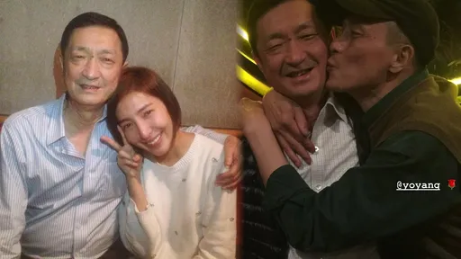 杨谨华10年前重拾父女情 感激杨祐宁爸爸作陪打圆场