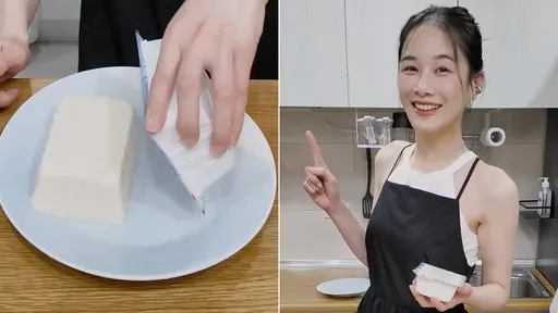 盒裝豆腐「叩叩兩聲」完美取出 千千實測!大家卻說難的是這件事