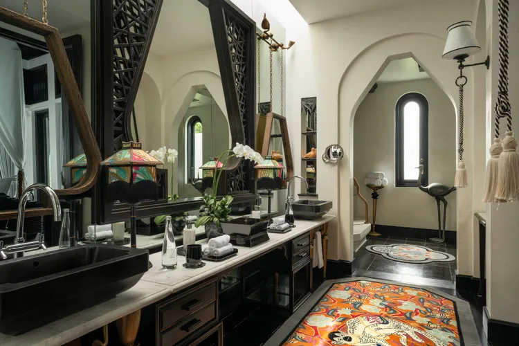 峴港洲際酒店所有房型皆為面海房型並帶有寬闊的戶外空間，圖為頂層公寓房型。峴港洲際提供