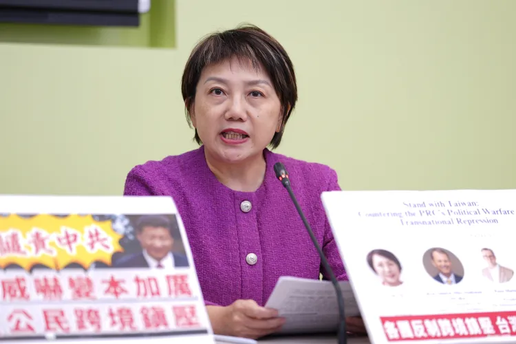 范雲呼籲,國會跨黨派一起行動反制中國跨境鎮壓。彭欣偉攝