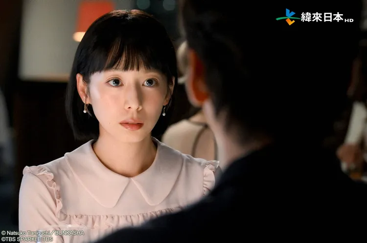 夏帆飾演溫順小女人，自認跟角色差很大。緯來提供