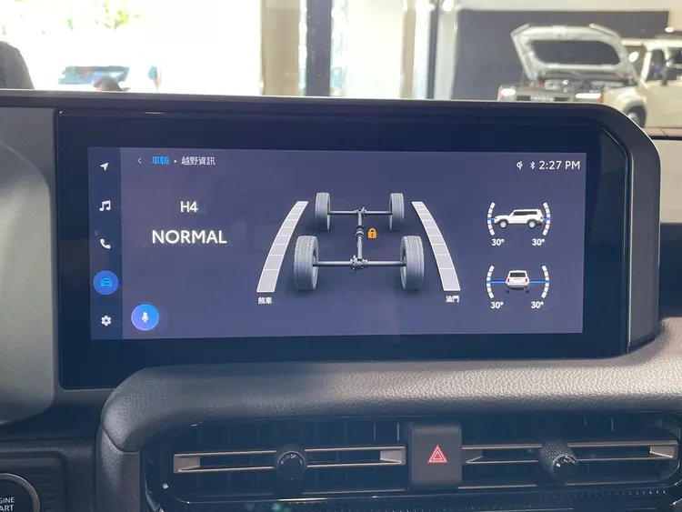 全新LAND CRUISER全面提升越野性能，搭載全時四輪驅動與強化版智慧型越野地形系統。林浩昇攝