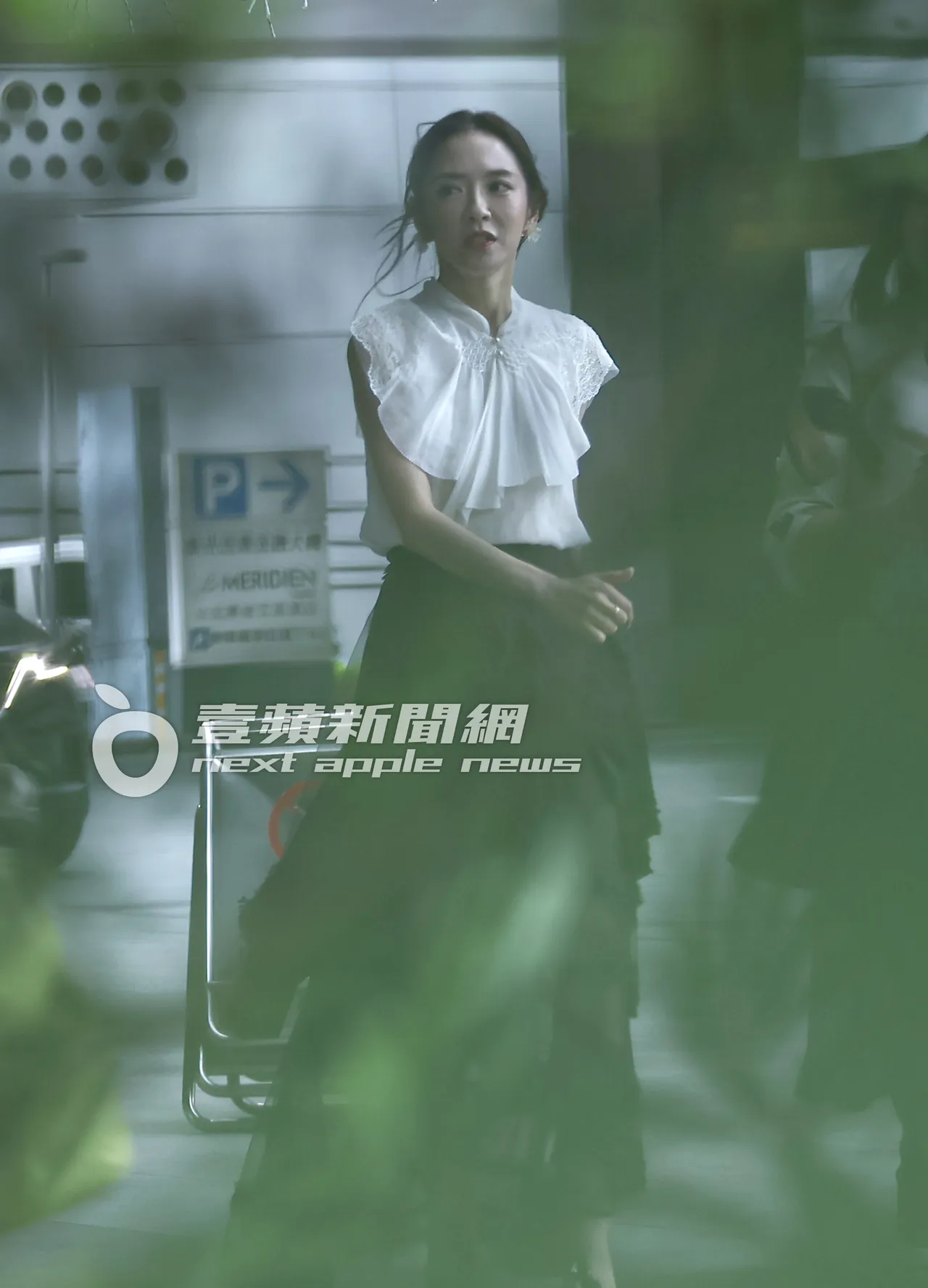杨千霈身形保养得宜。特勤中心摄
