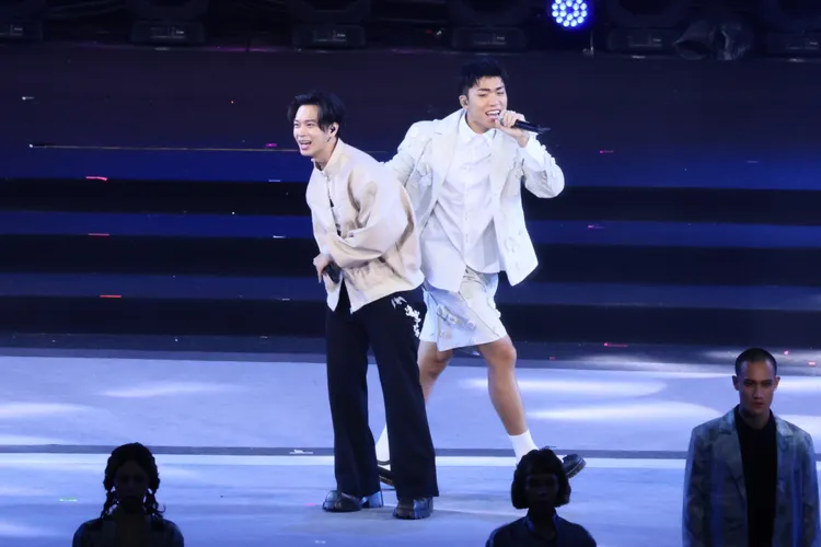 歌手高爾宣OSN（左）、王ADEN（右）將現身2026台北跨年現場。彭欣偉攝