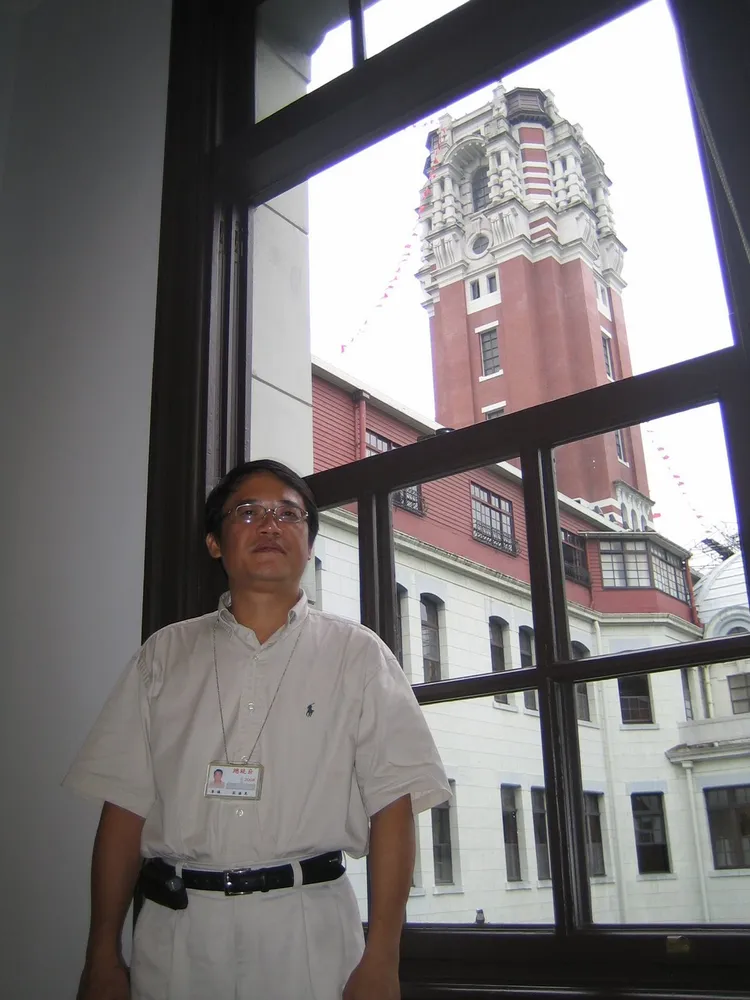 莊盛晃曾任總統府參議。岡山眷村文化協會提供