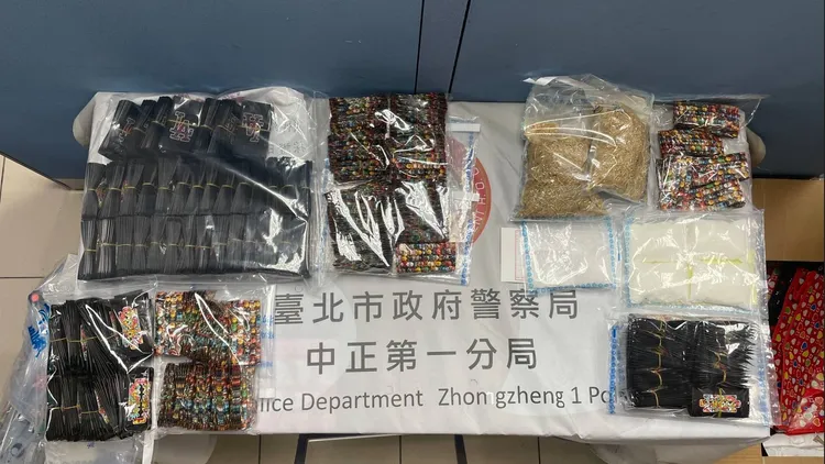 警方查獲毒品。警方提供