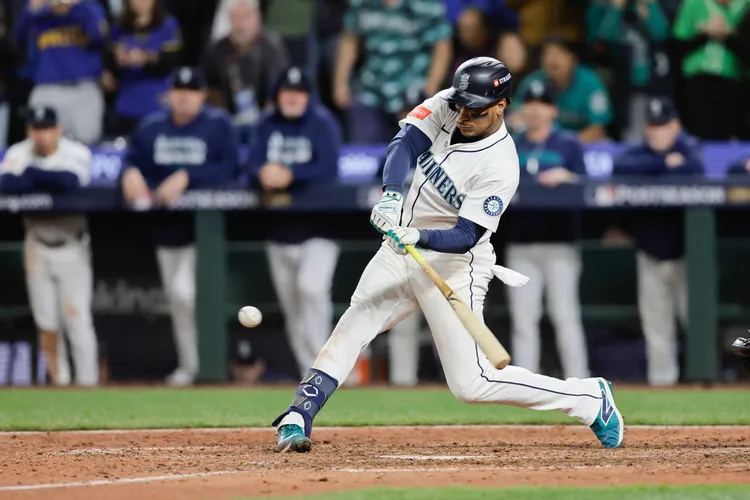 波朗柯敲出再見安打。美聯社