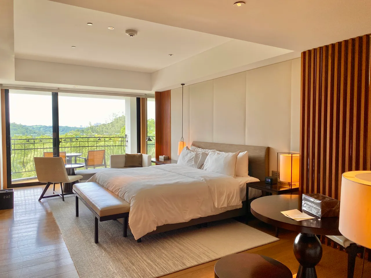 桃园大溪笠复威斯汀度假酒店有205间房,为万豪集团台北近郊最大度假酒店。庄伟祺摄