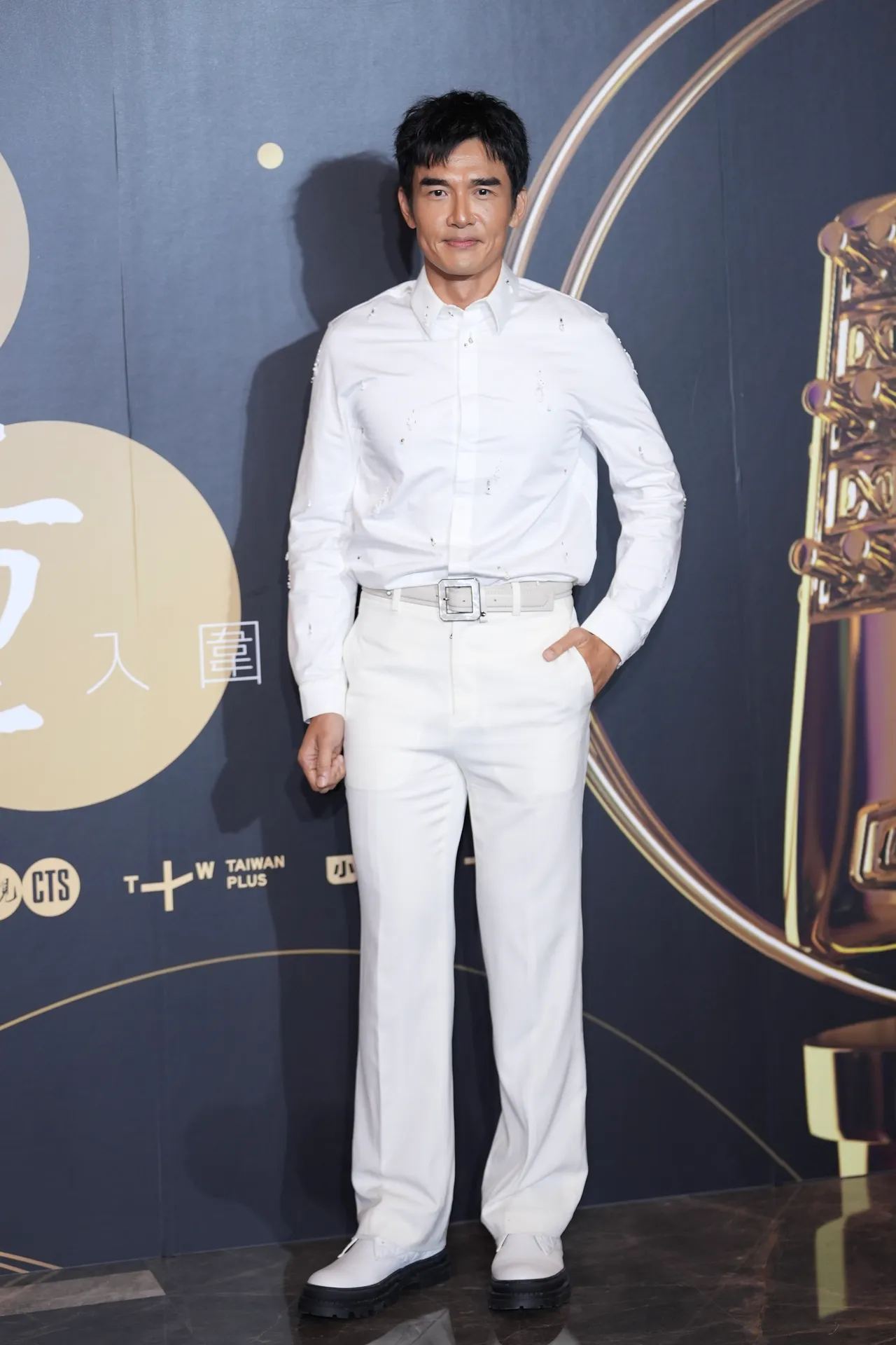 杨一展隔10年在入围金钟很平常心。彭欣伟摄