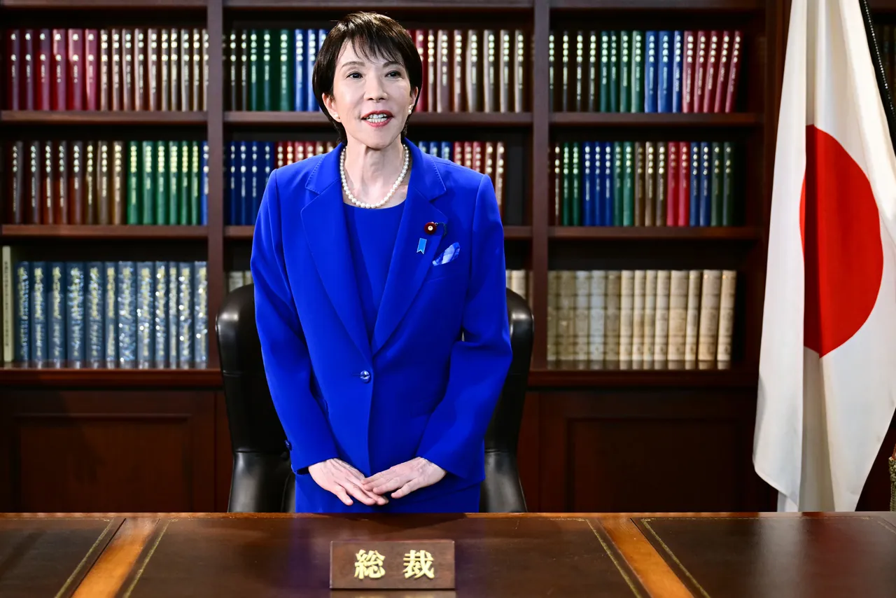 高市早苗成为日本执政党自民党总裁。美联社
