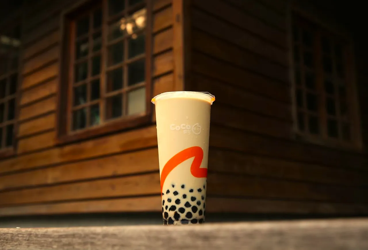日焙珍珠奶茶。CoCo都可提供