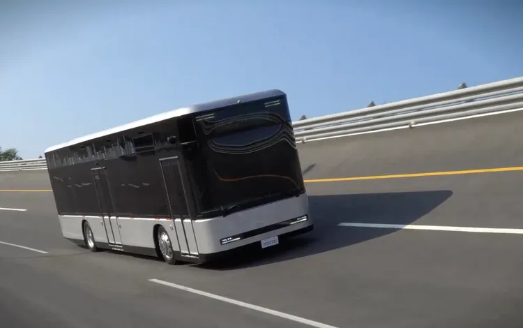 電動巴士Model T。翻攝自外交部影片