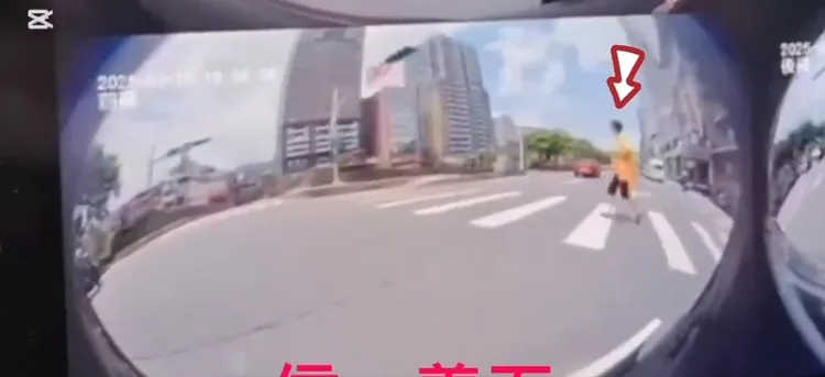 基隆市警局交通隊統計，今年截至9月25日止共發生155件行人事故。翻攝照片