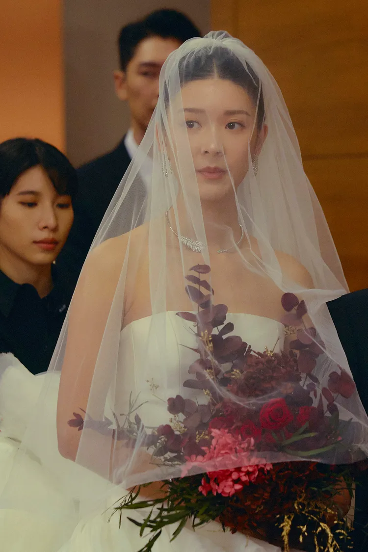 《雙囍》中飾演新娘的余香凝非常期待前往東京影展與觀眾一同觀影。水花電影提供