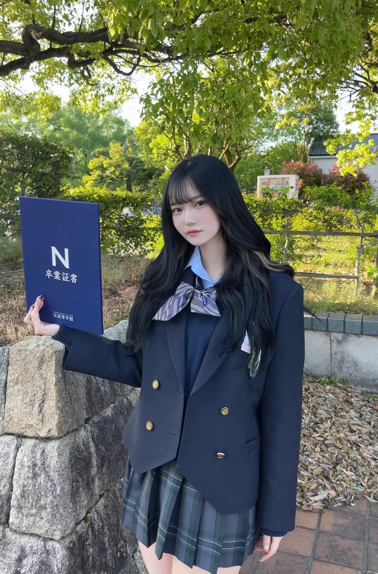 Chimaki强调去年已经从高中毕业,现在就读大学。翻摄自ちーまきX社群