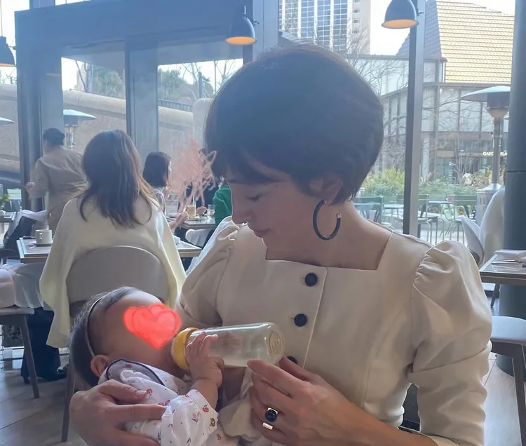 瀧川克莉絲汀兼顧家庭與事業。翻攝瀧川克莉絲汀IG