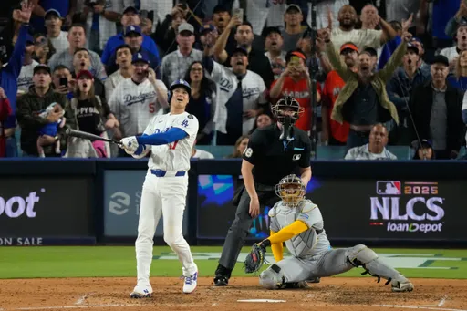 大谷翔平投打炸裂!3响砲创「投手神纪录」 道奇再闯世界大赛