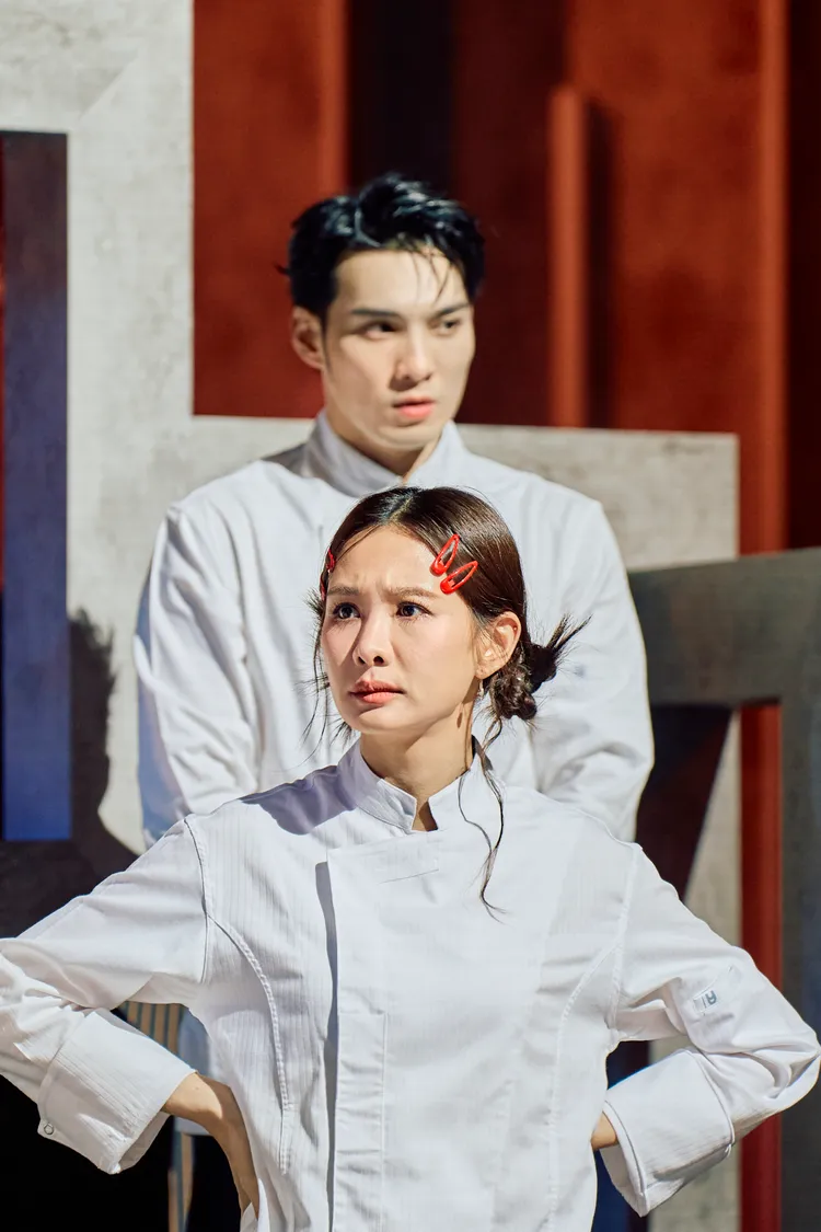 安心亞生氣李玉璽耍心機。華視提供