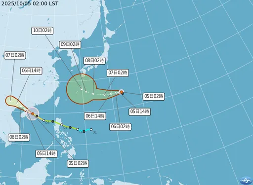 台风「哈隆」生成了!最新路径曝 国庆连假天气成变数
