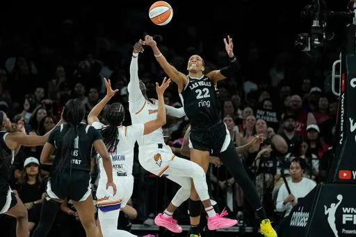 威爾森與伊凡絲同砍21分 王牌力退水星拿下WNBA總冠軍賽首戰勝利