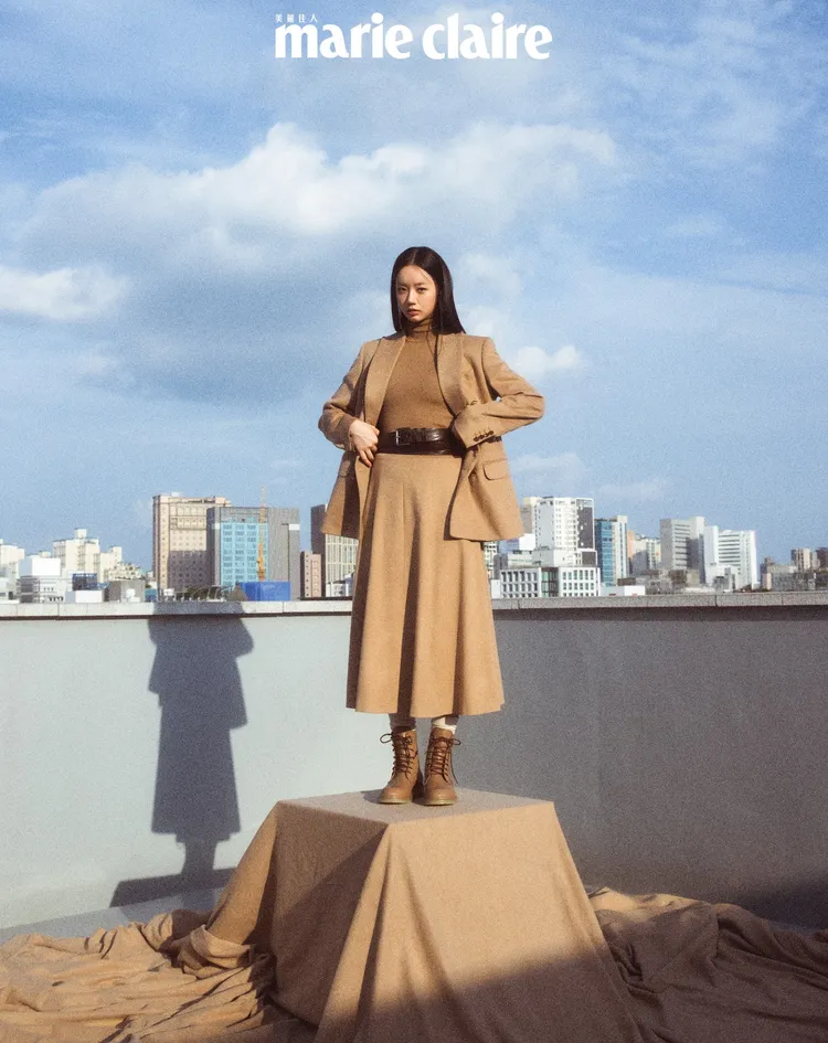 惠利拍攝《Marie Claire美麗佳人》封面。《Marie Claire美麗佳人》國際中文版提供