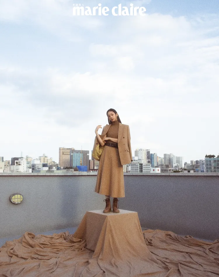惠利拍攝《Marie Claire美麗佳人》封面。《Marie Claire美麗佳人》國際中文版提供