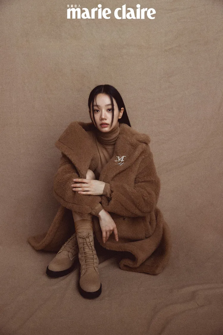 惠利拍攝《Marie Claire美麗佳人》封面。《Marie Claire美麗佳人》國際中文版提供