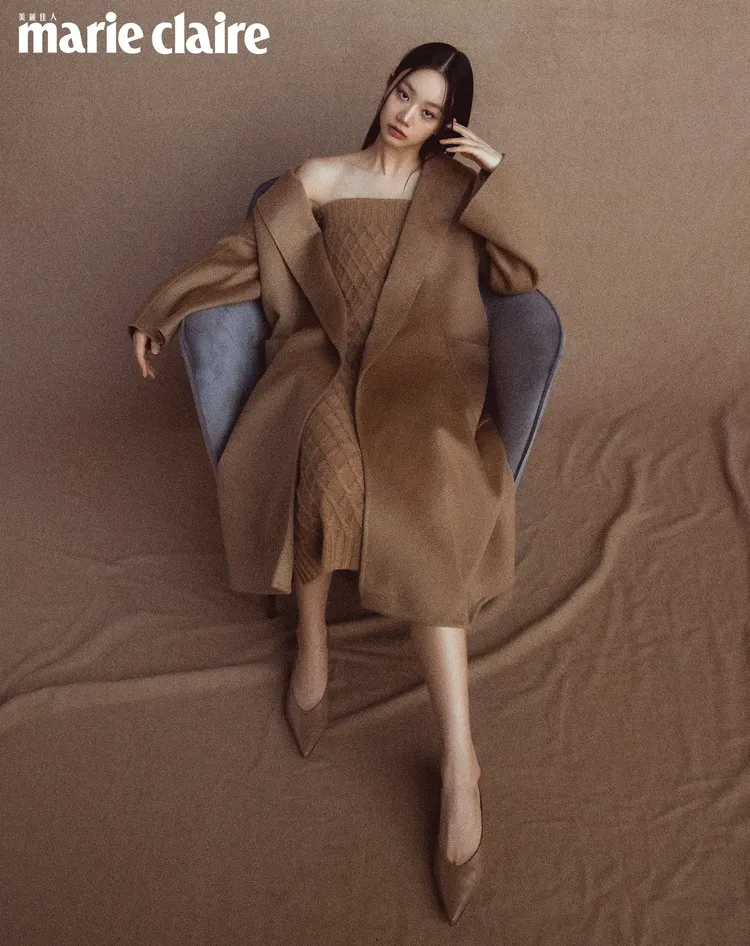 惠利拍攝《Marie Claire美麗佳人》封面。《Marie Claire美麗佳人》國際中文版提供
