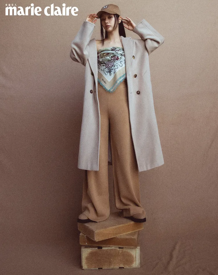 惠利拍攝《Marie Claire美麗佳人》封面。《Marie Claire美麗佳人》國際中文版提供