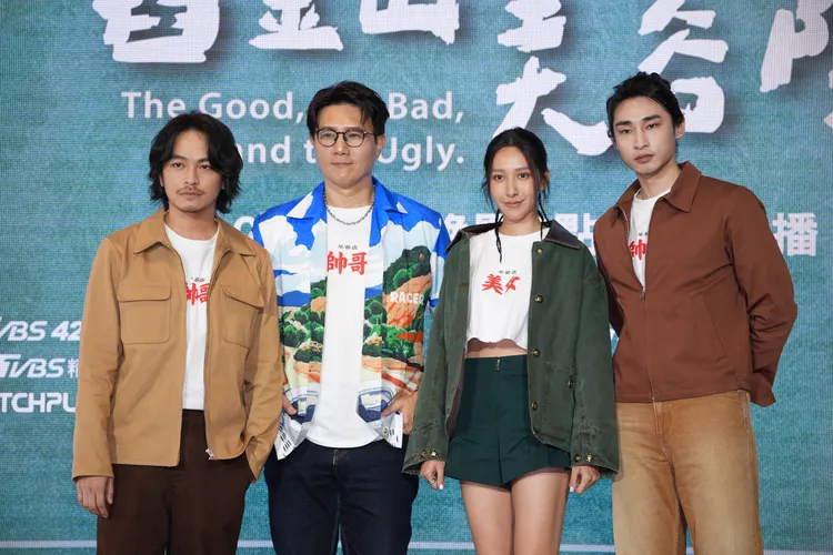 楊銘威（左起）曾阻止懷孕的老婆吃蛋糕，接續為蔣偉文、楊晴、章廣辰。彭欣偉攝