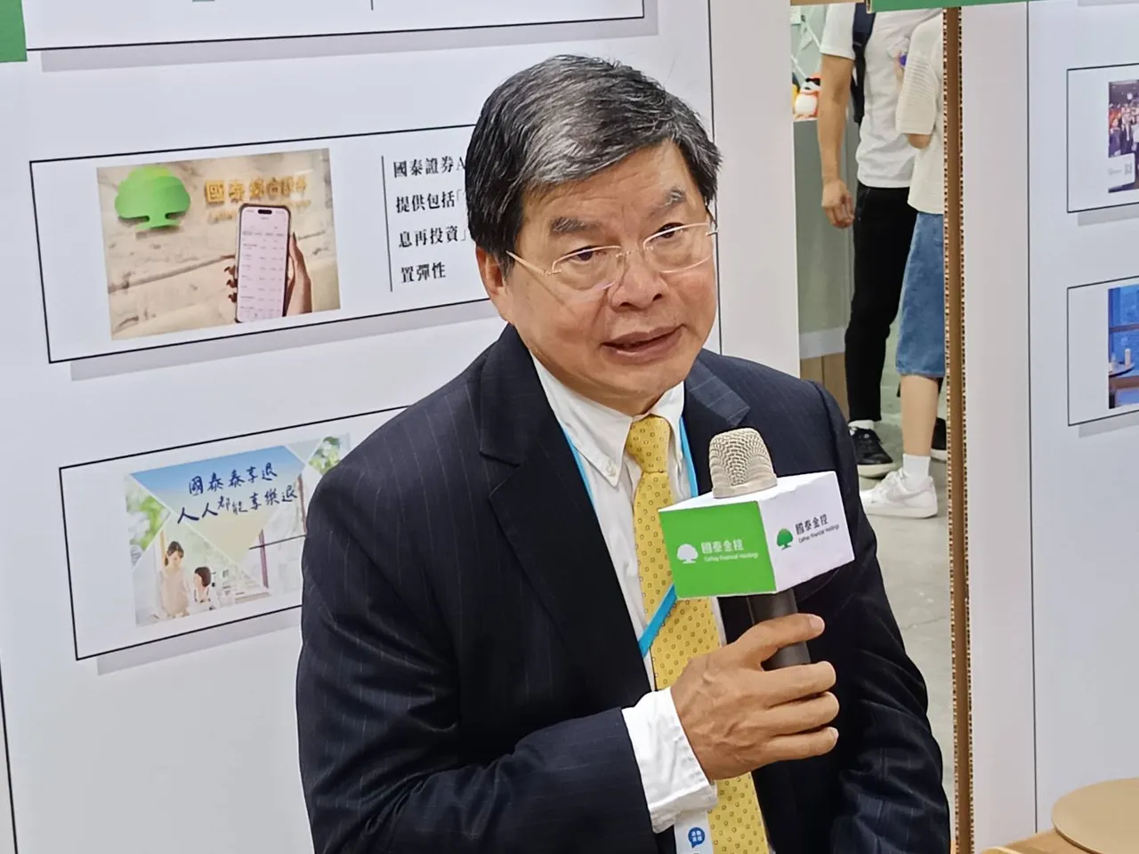 国泰金总经理李长庚表示,希望透过方法学,让碳权等议题若有经过国际认验证标准,后续标准化、商品化后,就会有很多人敢投资。许丽珍摄