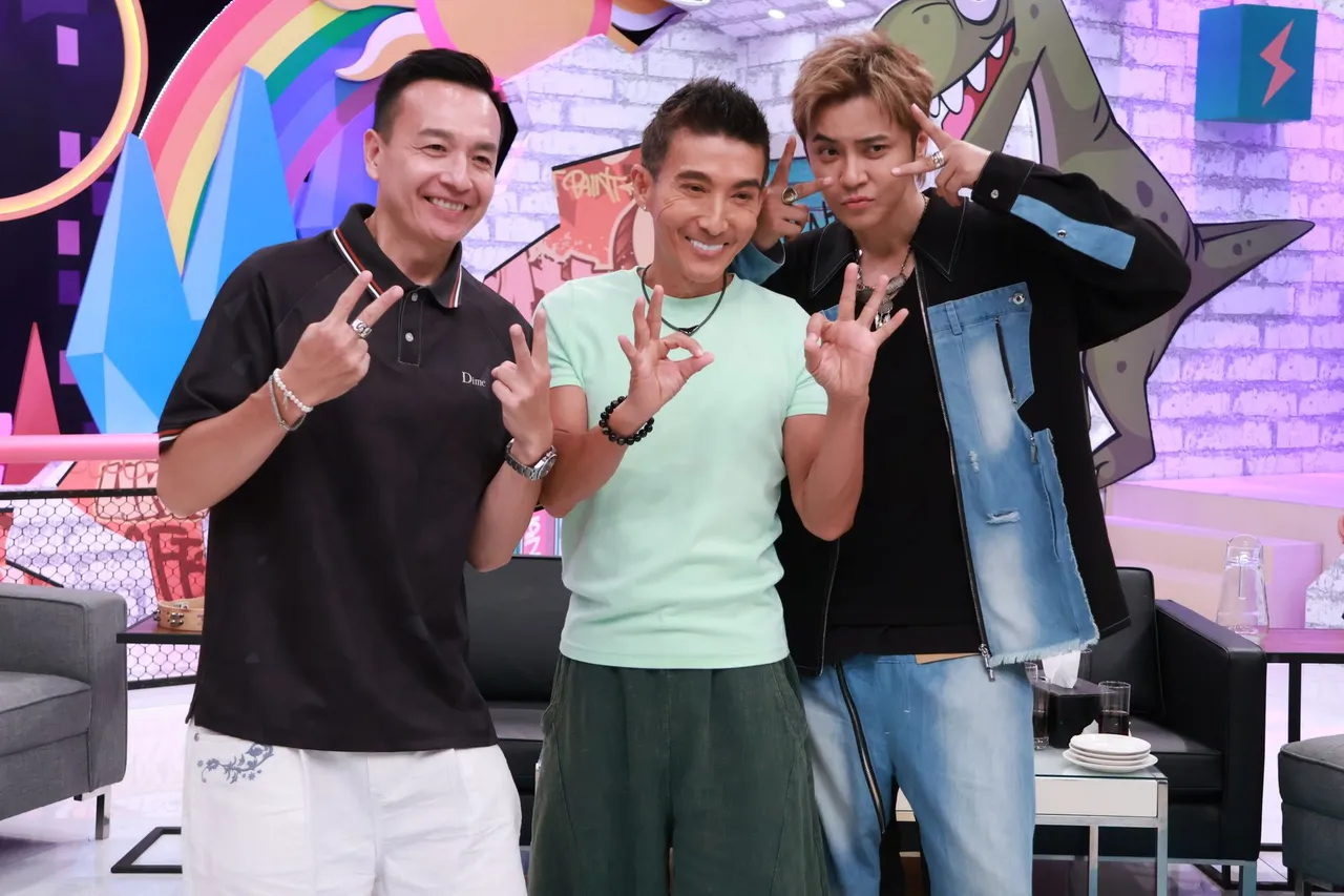 《综艺OK啦》 小钟、潘若迪、罗志祥。中天综合台提供