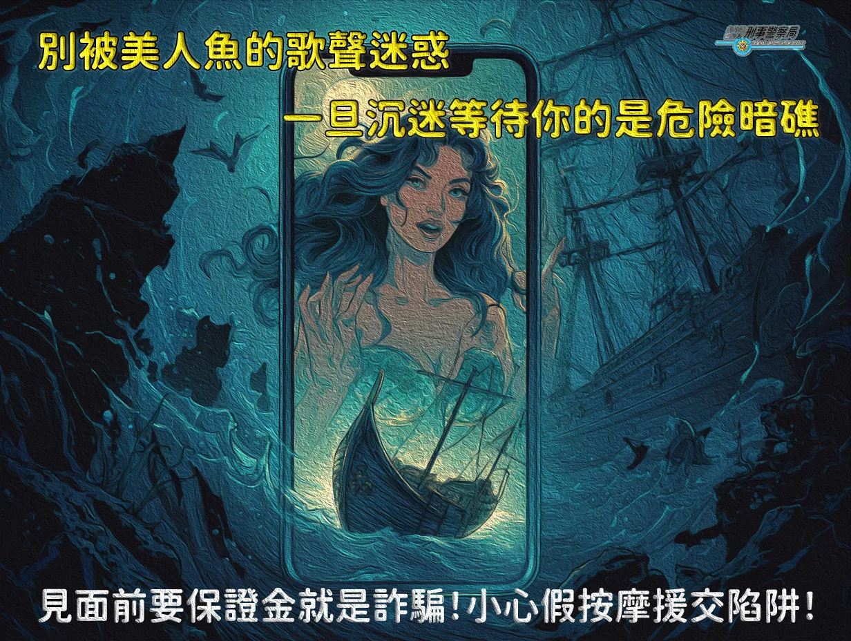 刑事局指出,今年上半年假情色按摩诈骗案件共5,620件,其中最高财损金额高达200多万元。警方提供