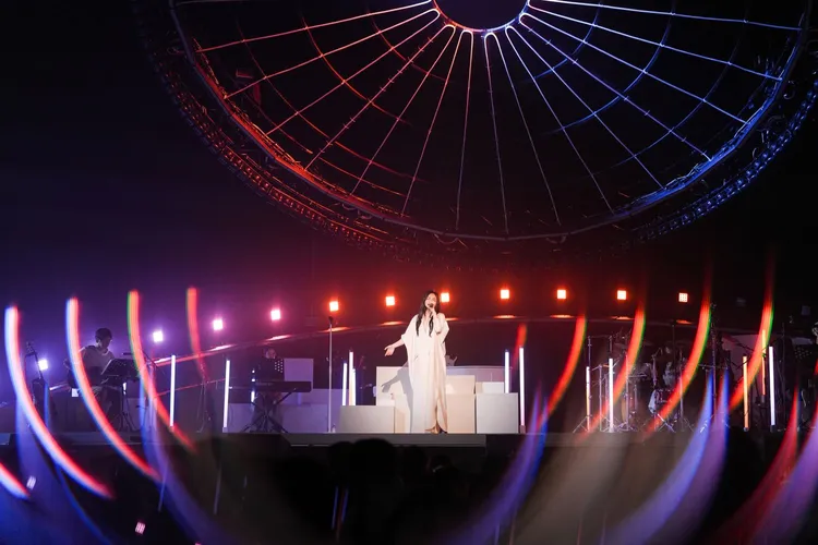 高流海音館舉辦「KMC UNPLUGGED」不插電演唱會，首場邀請金曲歌后徐佳瑩。高流提供