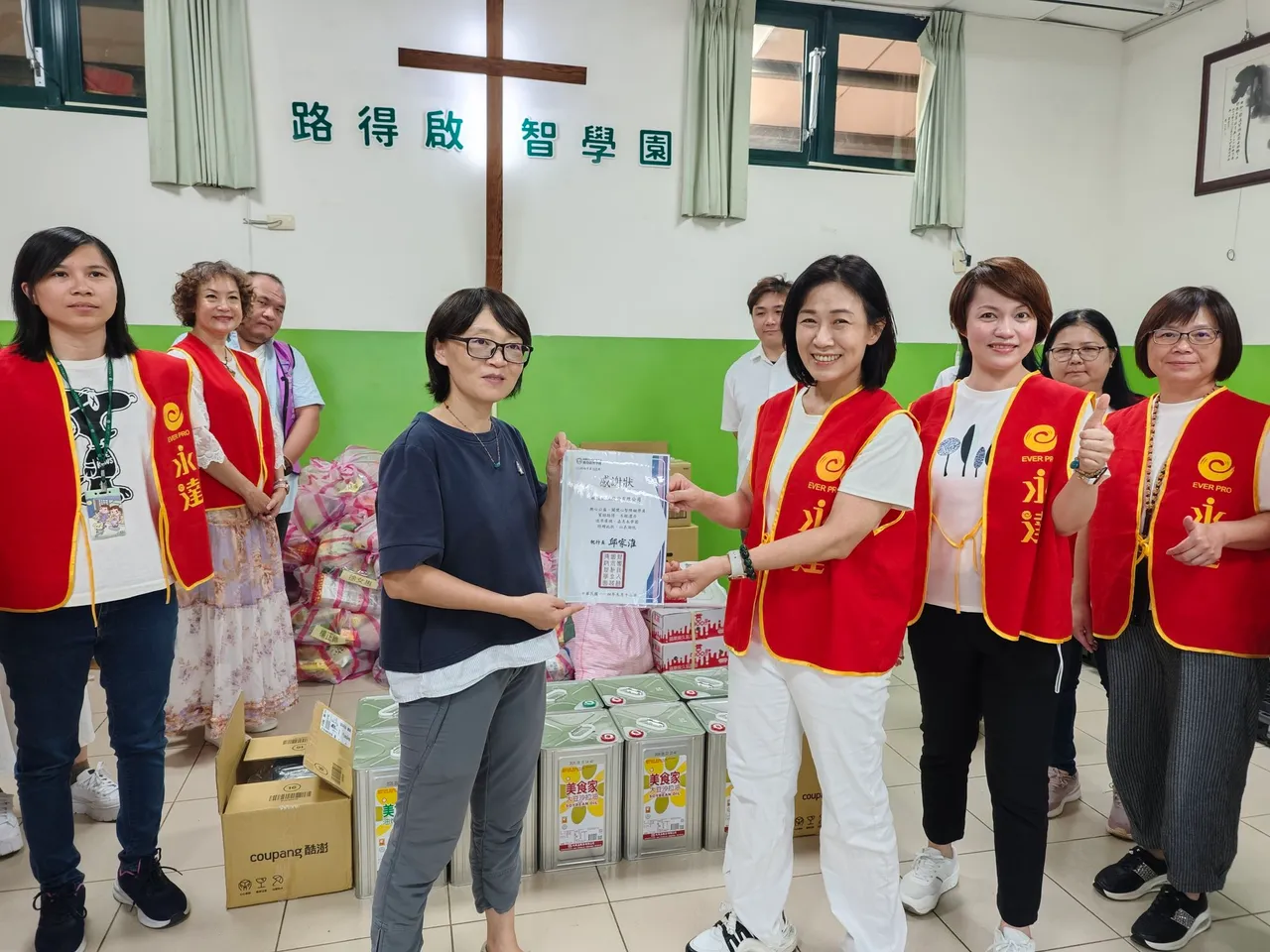 永达桃一慧如、秋莲处《路得×暖心陪伴日》。永达保经提供
