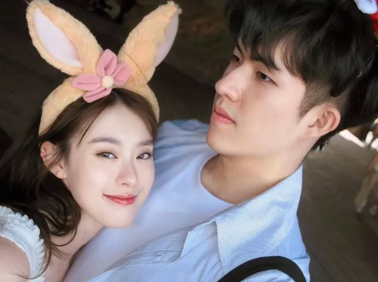 邱偲琹（左）和郭方儒交往近3年，未料已分手收场。翻摄自郭方儒IG