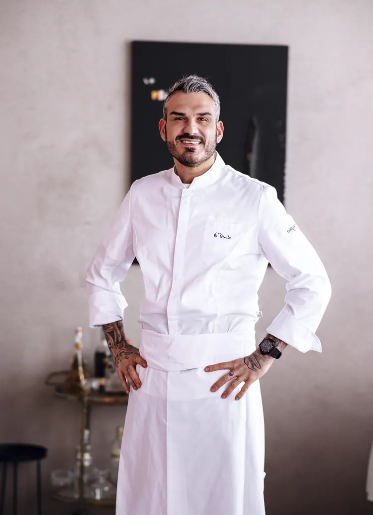 台北文華東方酒店米其林指南入選「Bencotto」義大利餐廳，於初秋特別邀請義大利米其林一星餐廳 「Sine by Di Pinto」主廚羅伯托‧迪‧品托 (Roberto Di Pinto) 跨海來台客座。台北文華東方酒店提供